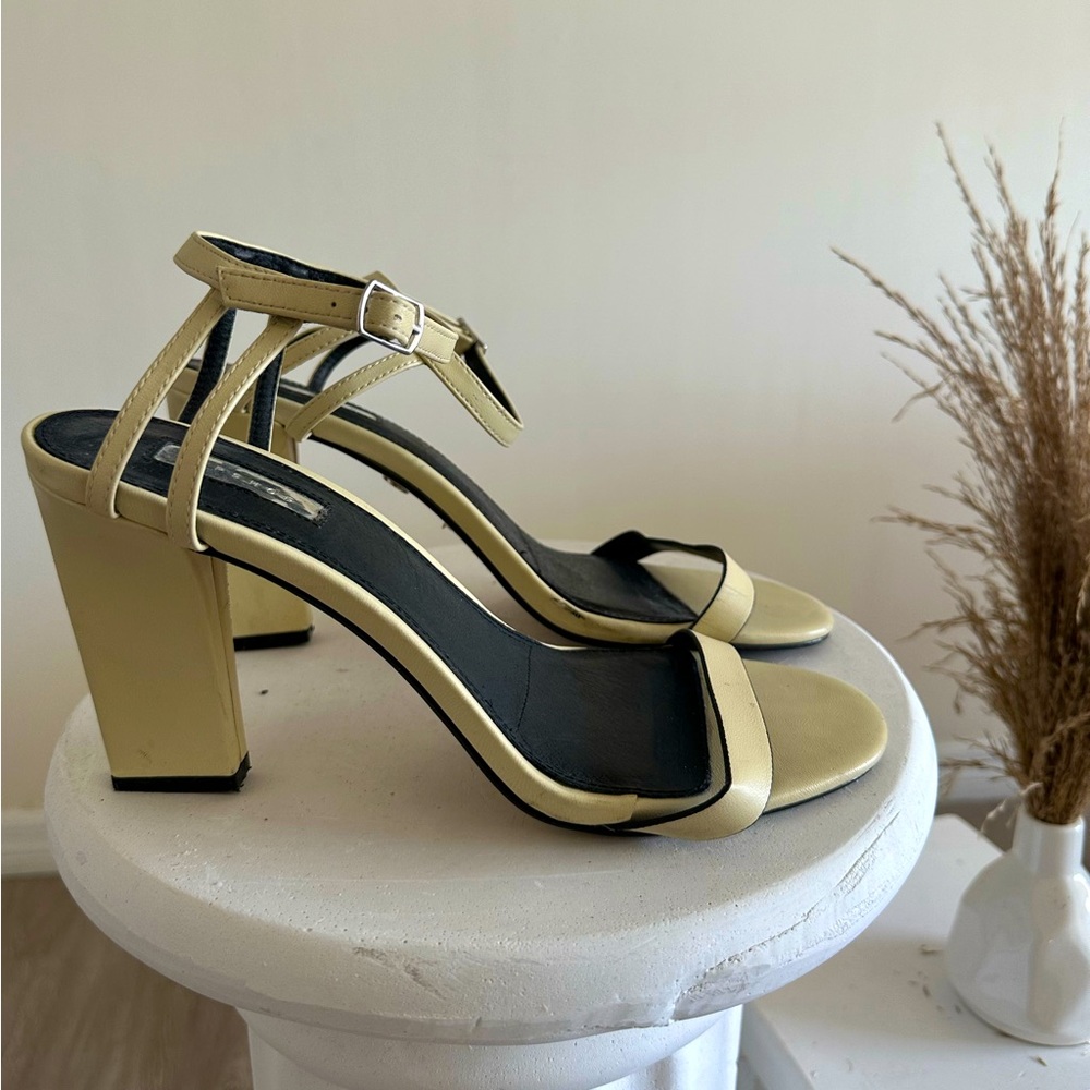 Topshop high large heels sandals